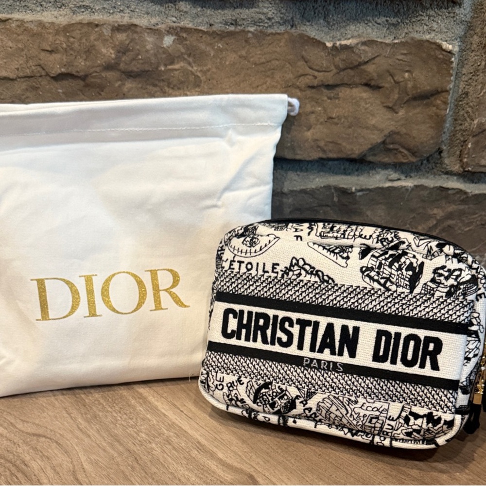 GWP - Dior Embroidered Pouch